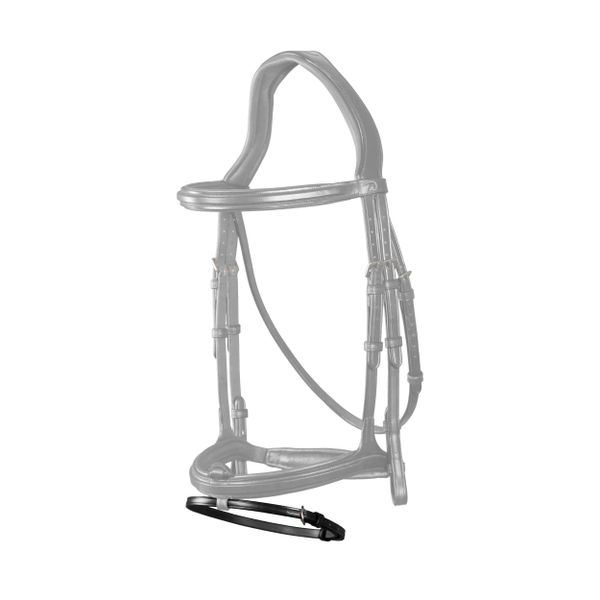 Łączony pasek na nos 3/8 konia Dy'on. Czarne paski damskie DY'ON, bez wzorów, sportowe. Za 163.50 zł.