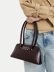 Nine West Torebka CEO-MODERN MUSE-LA374-4764 Brązowy ciemny. Brązowe torebki klasyczne damskie Nine West, bez wzorów, ze skóry, bez dodatków. Za 179.99 zł.
