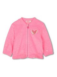 Billieblush Bluza w kolorze jasnoróżowym rozmiar: 68. Różowe bluzy i bluzki niemowlęce Billieblush, bez wzorów, z jeansu, bez ramiączek, bez kaptura. Za 130.99 zł.