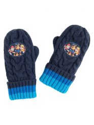 COOL CLUB Rękawiczki w kolorze granatowym rozmiar: 104/110. Niebieskie rękawiczki dziecięce COOL CLUB, ze splotem, bez ramiączek. Za 29.95 zł.