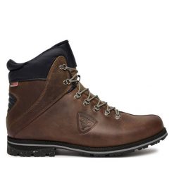 Kozaki Rossignol. Brązowe buty zimowe męskie Rossignol, bez zapięcia. Za 1,299.00 zł.