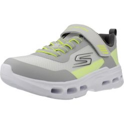 Buty SKECHERS GLIDE STEP DRIFT Szary. Szare buty trekkingowe męskie Skechers, z syntetyku, bez zapięcia, trekkingowe, Skechers Sport. Za 242.99 zł.