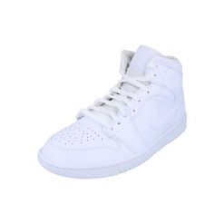 Buty do chodzenia męskie Nike Air Jordan 1 Mid. Białe obuwie do biegania damskie Nike, Nike Air Jordan. Za 609.00 zł.
