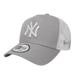 Czapka Z Daszkiem New York Yankees A Frame Trucker Cap. Białe czapki męskie New Era, bez wzorów, sportowe. Za 189.99 zł.