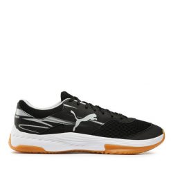 Buty halowe Puma. Czarne buty sportowe na co dzień męskie Puma, bez zapięcia. Za 219.99 zł.