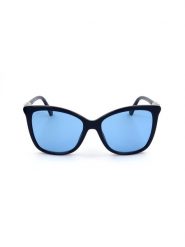 Swarovski Damskie okulary przeciwsłoneczne w kolorze granatowo-niebieskim rozmiar: 55. Niebieskie okulary przeciwsłoneczne damskie Swarovski. Za 254.74 zł.