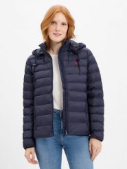 Polo Ralph Lauren kurtka pikowana Kobiety Sztuczne włókno niebieski, XS. Niebieskie kurtki damskie Polo Ralph Lauren, xs, bez wzorów, z włókna, bez kaptura. Za 1,699.95 zł.