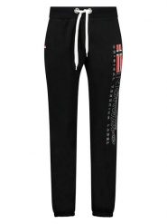 Geographical Norway Spodnie dresowe "Mogora" w kolorze czarnym rozmiar: XL. Czarne spodnie dresowe męskie Geographical Norway, bez wzorów, z bawełny. Za 106.38 zł.
