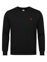 US Polo Assn Bluza w kolorze czarnym rozmiar: XL. Czarne bluzy bez kaptura męskie US POLO ASSN, xl, z bawełny. Za 119.95 zł.
