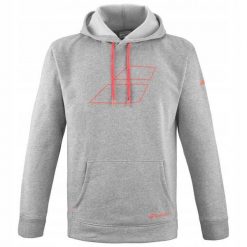 Bluza tenisowa Babolat Strike Hood Sweat. Szare bluzy z kapturem męskie BABOLAT, l, z bawełny. Za 213.49 zł.