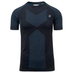 T-shirt Męski Tazh. Niebieskie t-shirty męskie Huari, l, bez wzorów, z materiału, bez kołnierzyka. Za 119.99 zł.