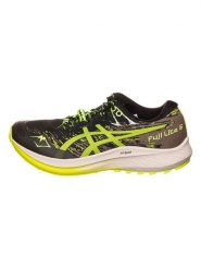 Asics Buty "Fuji Lite 5" w kolorze czarno-zielonym do biegania rozmiar: 41,5. Czarne buty fitness męskie Asics, do biegania. Za 307.46 zł.