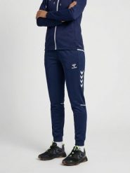 Damskie spodnie dresowe Hummel Core 2.0. Białe spodnie sportowe damskie HUMMEL, xl, z dresówki, na fitness i siłownię. Za 246.00 zł.