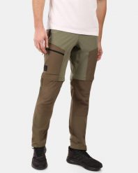 Spodnie outdoorowe męskie 2 w 1 Kilpi HOSIO-M. Zielone spodnie wizytowe męskie Kilpi, na lato, bez wzorów, z materiału, eleganckie. Za 358.50 zł.