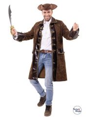 Party x People Płaszcz kostiumowy "Nobility" w kolorze brązowym rozmiar: 52. Brązowe płaszcze męskie Party x People, bez wzorów, ze skóry. Za 152.99 zł.