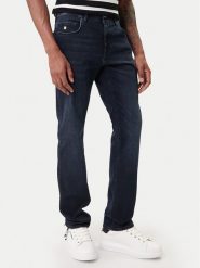 KARL LAGERFELD Jeansy 265501 500844 Granatowy Slim Fit. Niebieskie jeansy męskie Karl Lagerfeld. Za 619.99 zł.