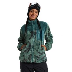 Bluza dla Kobiety ALABAMA Zielony. Zielone bluzy bez kaptura damskie Roxy, z materiału. Za 529.00 zł.
