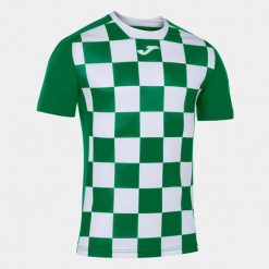 Koszulka do piłki nożnej męska Joma Flag II. Białe t-shirty sportowe męskie Joma, m, bez ramiączek, do piłki nożnej. Za 87.61 zł.