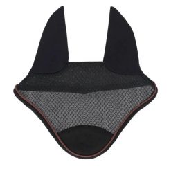 Czapka dla konia QHP Avenna. Czarne czapki męskie QHP, na zimę, bez wzorów, z elastanu. Za 161.50 zł.