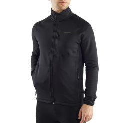 Bluza trekkingowa techniczna męska Viking Jukon na zamek. Czarne bluzy bez kaptura męskie VIKING, m, z dzianiny. Za 192.00 zł.