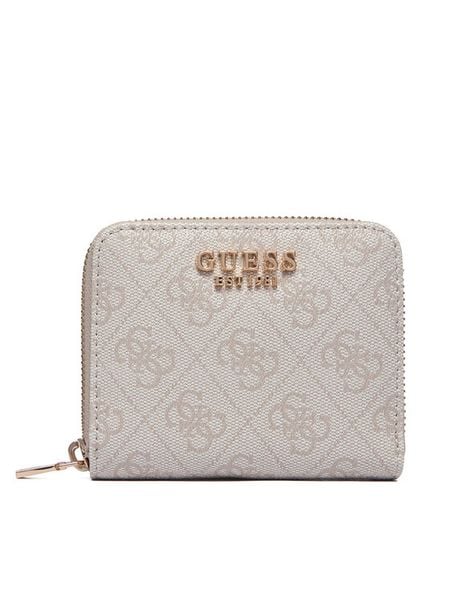 Guess Portfel Laurel II SlgSWSG74 59137 Écru. Portfele damskie Guess, z aplikacjami, ze skóry. Za 239.99 zł.