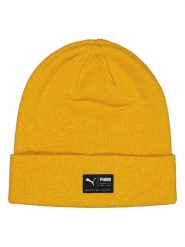 Puma Czapka beanie w kolorze musztardowym rozmiar: onesize. Żółte czapki zimowe damskie Puma, z materiału. Za 136.13 zł.
