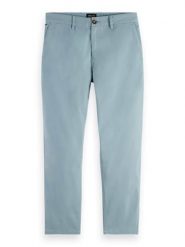 Scotch & Soda Spodnie chino w kolorze błękitnym rozmiar: W28/L32. Niebieskie spodnie materiałowe męskie Scotch & Soda, bez wzorów. Za 114.44 zł.