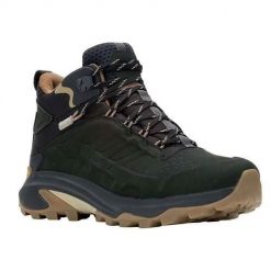 Buty trekkingowe męskie Merrell Moab Speed 2 Ltr Mid Wp. Buty trekkingowe męskie MERRELL, z materiału, za kostkę, bez zapięcia, trekkingowe. Za 974.00 zł.