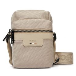 Saszetka BOSS. Brązowe saszetki męskie Boss. Za 449.99 zł.