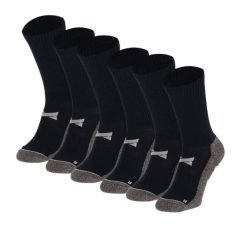 Skarpety Antypoślizgowe do Piłki Nożnej Pro - 6 par - Granatowy. Niebieskie skarpetki damskie XTREME SOCKSWEAR, bez wzorów, z bawełny. Za 210.49 zł.