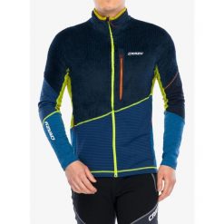 Bluza polarowa męska Crazy Pull Magma. Niebieskie bluzy bez kaptura męskie Crazy, m, z polaru. Za 986.99 zł.
