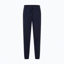 Spodnie męskie Bogner Fire+Ice Fadi2. Niebieskie spodnie materiałowe męskie bez wzorów, z bawełny. Za 609.99 zł.