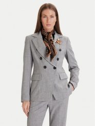 Maryley Marynarka 25IB139/M07/10GR Szary Regular Fit. Szare marynarki i żakiety damskie Maryley, m, bez wzorów, z syntetyku. Za 919.99 zł.