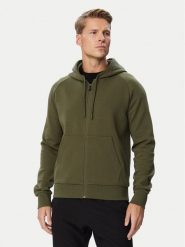 BOSS Bluza Saggy 50565305 Khaki Regular Fit. Brązowe bluzy bez kaptura męskie Boss, l, z bawełny. Za 749.99 zł.