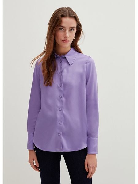 STEFANEL Bluzka w kolorze lawendowym rozmiar: 40. Różowe bluzki damskie Stefanel, bez wzorów, z wiskozy, bez kołnierzyka, bez ramiączek. Za 204.95 zł.