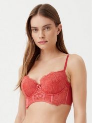 Hunkemöller Biustonosz push-up Arabella 206386 Czerwony. Czerwone biustonosze Hunkemöller, bez wzorów, z syntetyku. Za 129.99 zł.