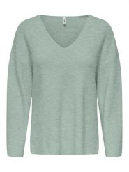 ONLY Sweter w kolorze miętowym rozmiar: L. Zielone swetry klasyczne damskie Only, l, ze splotem, bez kołnierzyka. Za 118.28 zł.