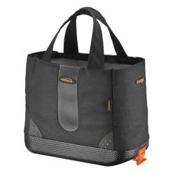 Torba na koszyk rowerowy z uchwytami Ibera Shopping Systeme Pakrak. Czarne torebki klasyczne damskie IBERA, bez wzorów, z materiału, bez dodatków. Za 371.00 zł.