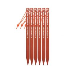 Szpilki Big Agnes Big Agnes Dirt Dagger Ul 6.75 Pack Of 6 - orange. Brązowe szpilki BIG AGNES, bez wzorów, bez obcasa. Za 151.99 zł.