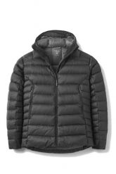 Kurtka trekkingowa puchowa męska Electron Pro Hoody. Niebieskie kurtki męskie RAB, m, bez wzorów, z puchu, z kapturem. Za 1,419.99 zł.