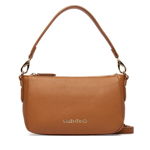 Torebka Valentino. Brązowe torebki klasyczne damskie Valentino, bez wzorów, bez dodatków. Za 459.99 zł.