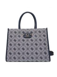 Guess Torebka Neda HWJP96 54220 Niebieski. Niebieskie torebki klasyczne damskie Guess, z aplikacjami, z poliesteru, bez dodatków. Za 449.99 zł.