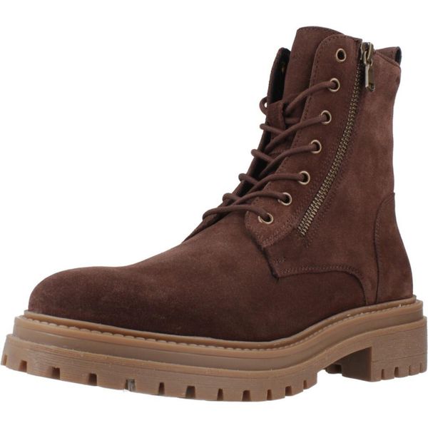 GEOX D IRIDEA Brązowy. Brązowe obuwie trekkingowe damskie Geox. Za 419.99 zł.