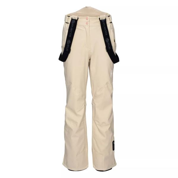 Spodnie narciarskie dla kobiet Iguana Boreta. Brązowe spodnie dresowe damskie IGUANA, bez wzorów, sportowe. Za 841.40 zł.