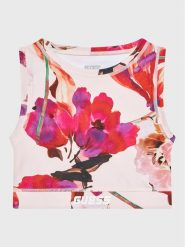 Guess Top J3RI41 MC03W Kolorowy Regular Fit. T-shirty chłopięce Guess, z aplikacjami, z syntetyku, bez ramiączek. Za 99.99 zł.