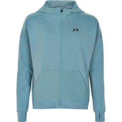 Damska bluza z kapturem Newline zip thru. Czarne bluzy sportowe damskie Newline, l, bez wzorów, z materiału, bez ramiączek, z kapturem. Za 383.55 zł.
