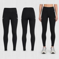 LEGGINSY DAMSKIE 4F DŁUGIE SPORTOWE NA SIŁOWNIĘ KOLOR CZARNY. Czarne legginsy sportowe damskie 4f, xl, bez wzorów, z bawełny, na fitness i siłownię. Za 99.99 zł.