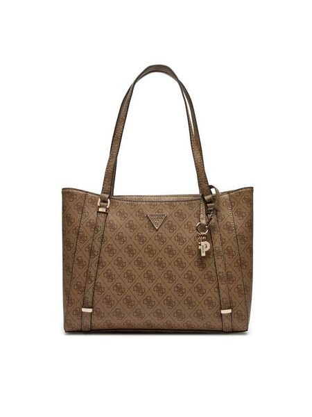 Guess Torebka HWESG9 51023 Beżowy. Brązowe torebki klasyczne damskie Guess, z aplikacjami, ze skóry, bez dodatków. Za 489.99 zł.