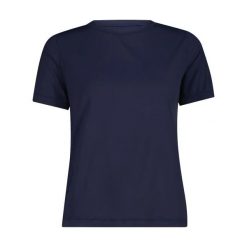 T-shirt damski CMP Carla. Czarne t-shirty damskie CMP, xs, bez wzorów, ze skóry, bez kołnierzyka. Za 163.50 zł.