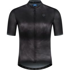 Koszulka rowerowa męska Rogelli TIE DYE. Zielone t-shirty sportowe męskie Rogelli, m, bez ramiączek, rowerowe. W wyprzedaży za 293.00 zł.